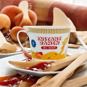 NWT X-Large Cup/Bowl  "Ramen" Soup Bowl with Handle